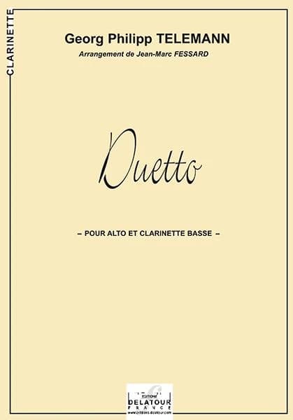Duetto pour alto et clarinette basse