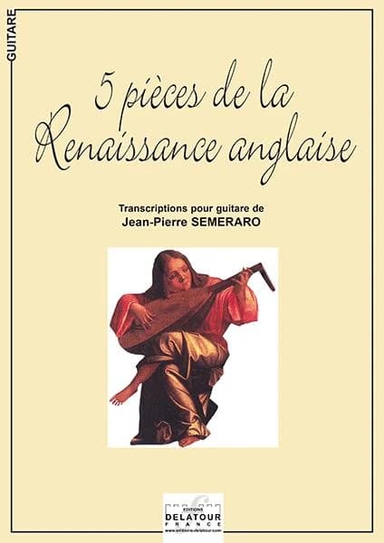 5 pièces de la Renaissance anglaise pour guitare