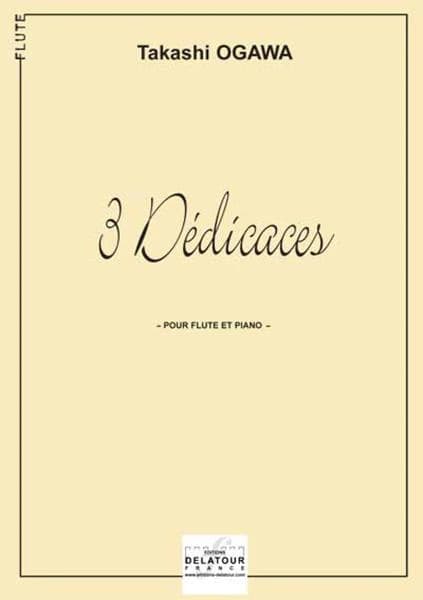 3 dédicaces pour flûte et piano