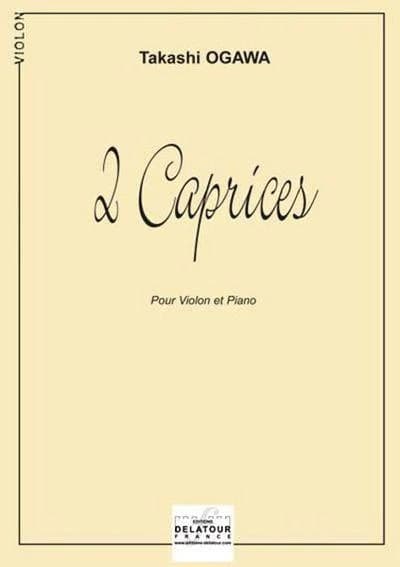2 caprices pour violon et piano