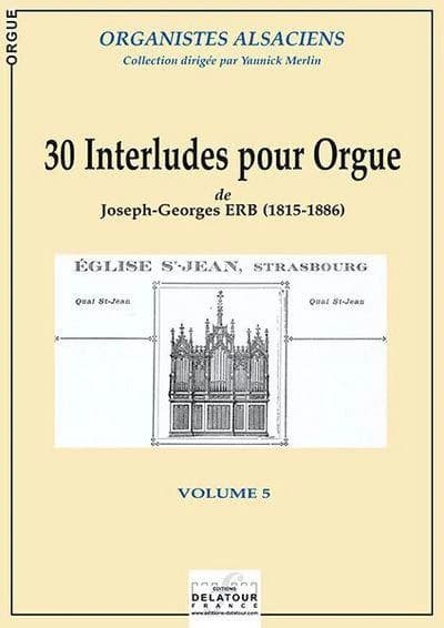 30 interludes pour orgue