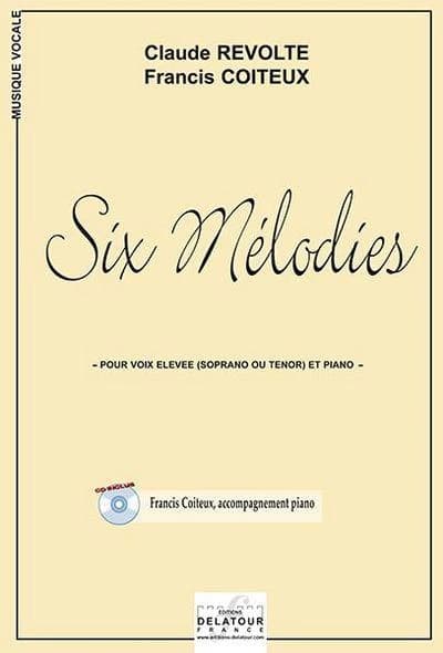 Six mélodies pour voix élevée et piano