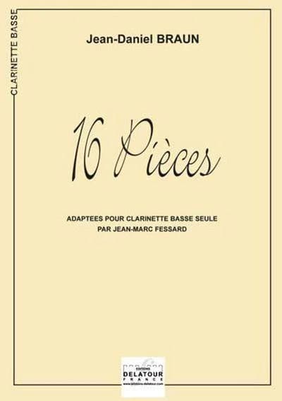 16 pièces pour clarinette basse seule
