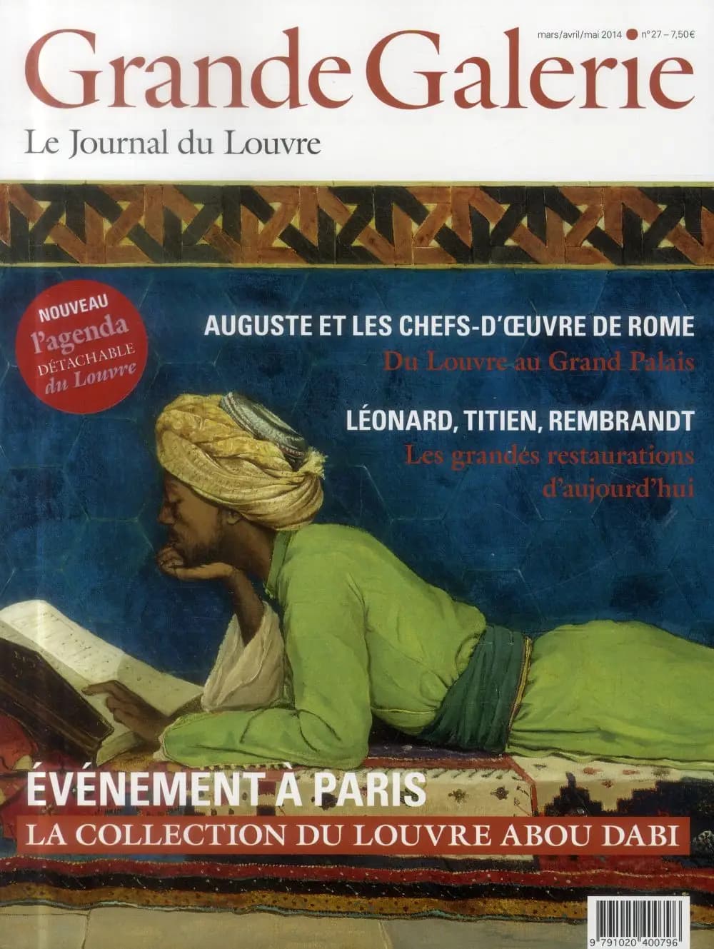 Grande Galerie, le journal du Louvre n.27 : évènement à Paris, la collection du Louvre Abou Dabi