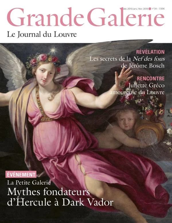 Grande Galerie, le journal du Louvre n.34 : mythes fondateurs d'Hercule à Dark Vador