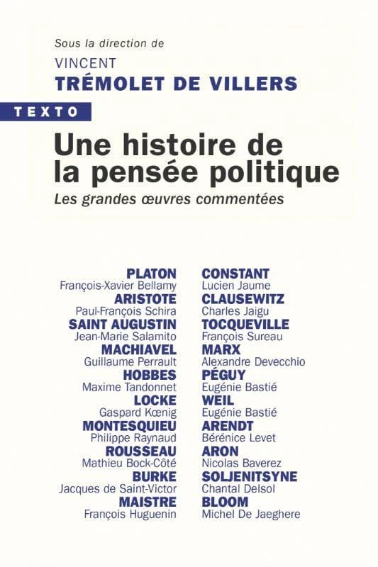Une histoire de la pensée politique : les grandes œuvres commentées