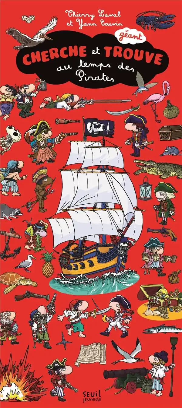 Cherche et trouve au temps des pirates