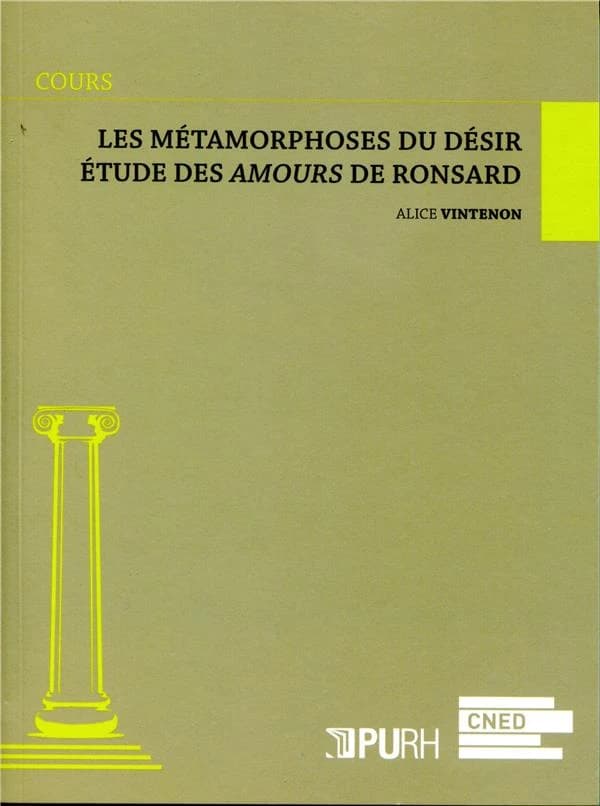 Les métamorphoses du désir : étude des "Amours" de Ronsard