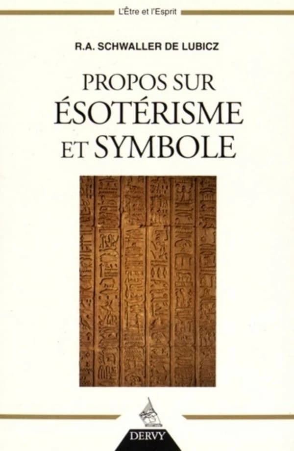 Propos sur ésoterisme et symbole