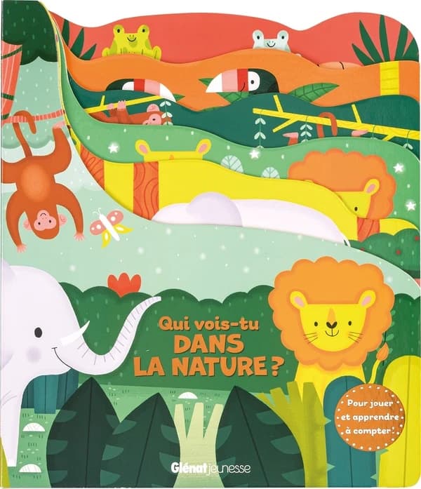 Qui vois-tu dans la nature ? : pour jouer et apprendre à compter