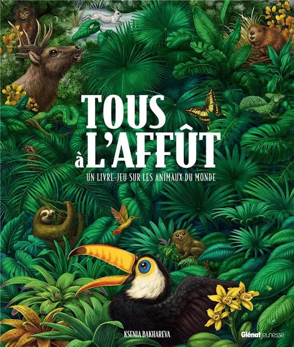 Tous à l'affût : un livre-jeu sur les animaux du monde