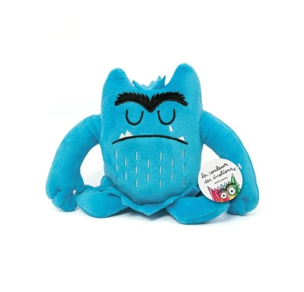Mini peluche Monstre Bleue
