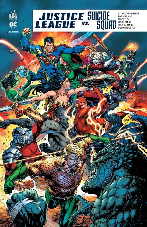 Justice league vs. Suicide squad