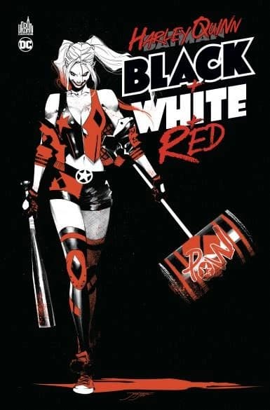 Harley Quinn : black + white + red