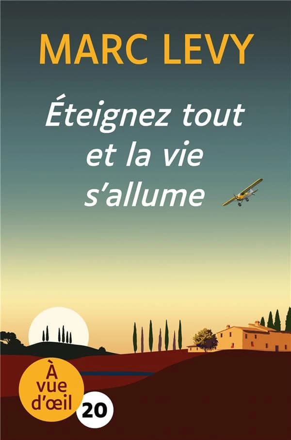 Éteignez tout et la vie s'allume : roman (Éd. en grands caractères) Marc Lévy