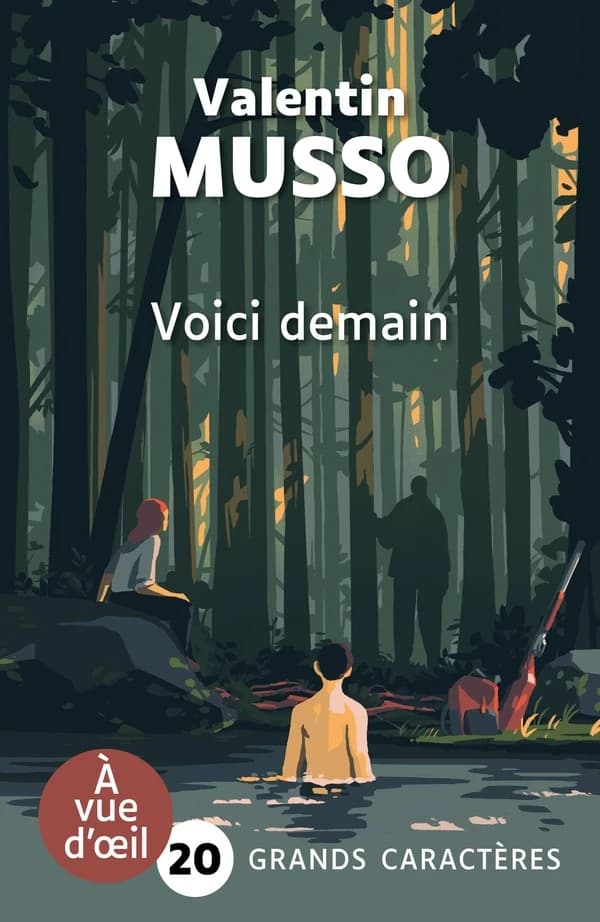 Voici demain : roman (Éd. en grands caractères) Valentin Musso