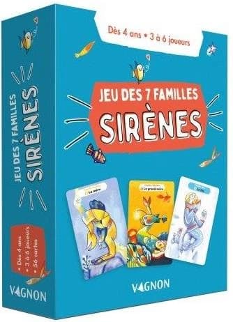 Jeu des 7 familles sirènes