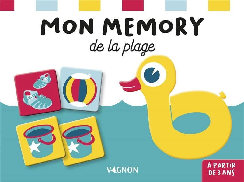 Mon mémory de la plage : [Jeu memory]