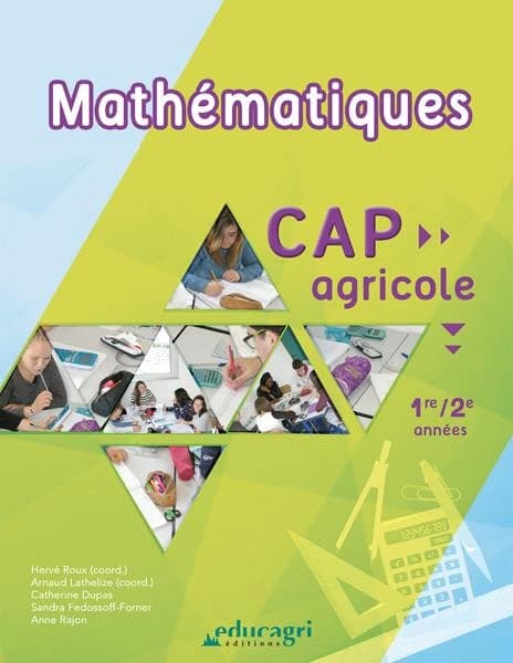 Mathématiques ; CAP agricole ; 1re