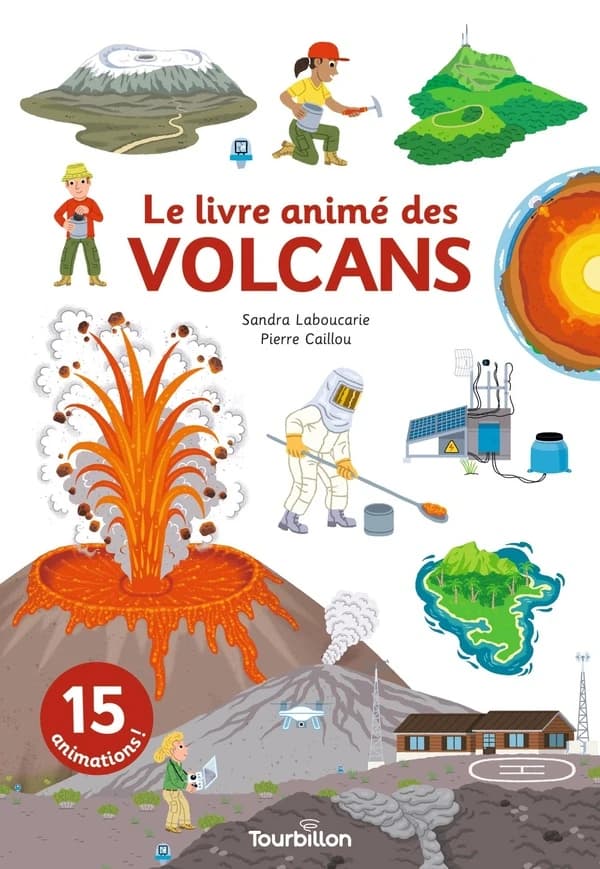 Le grand livre animé des volcans