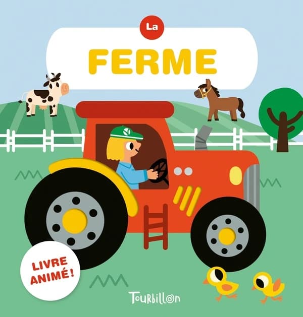 La ferme : livre animé !