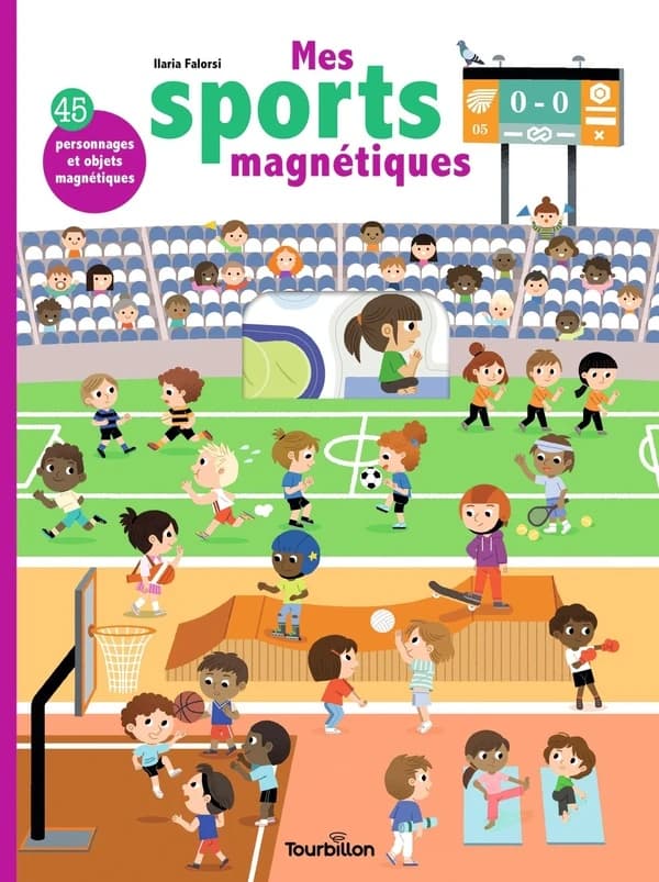 Mes sports magnétiques : 45 personnages et objets magnétiques