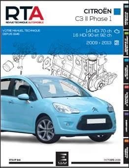 Revue technique automobile n.841 : C3 II (A51) phase 1 5P 2009-11->2013-02