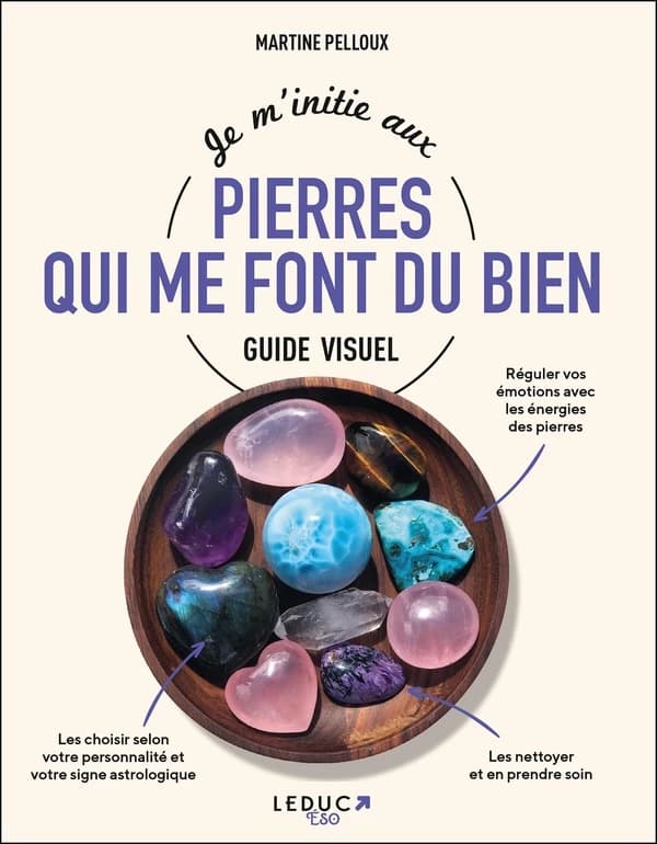 Je m'initie aux pierres qui me font du bien (Nouvelle éd.) Martine Pelloux