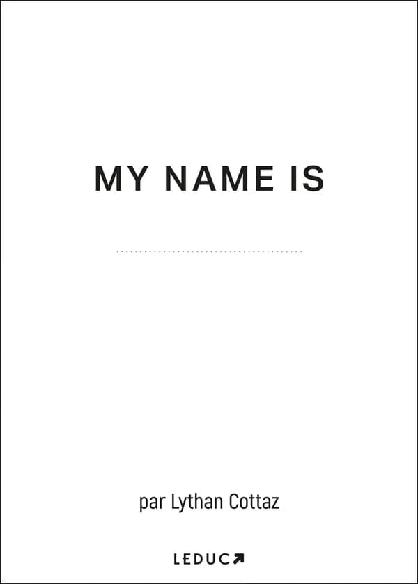 My name is : le carnet capsule temporelle qui crée l'évènement !