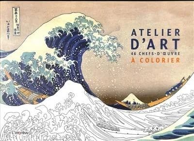 Atelier d'art : 46 chez-d'oeuvre à colorier : [Album à colorier]
