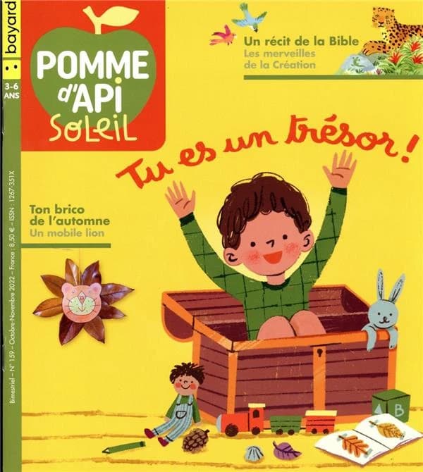 Pomme d'Api Soleil n.159 : tu es un trésor !