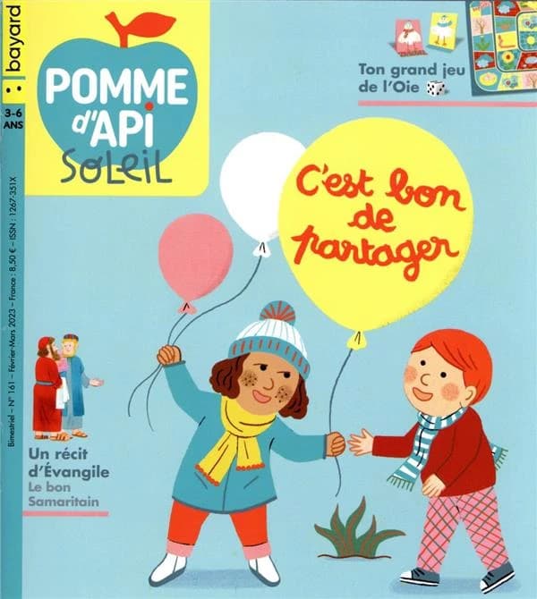 Pomme d'Api Soleil n.161 : c'est bon de partager