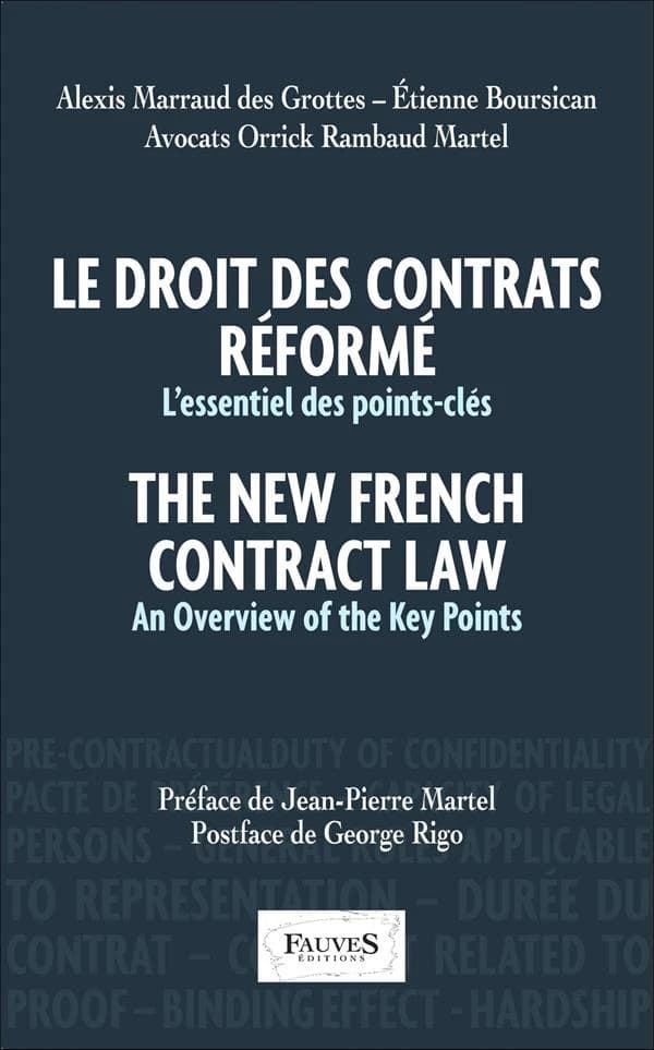 Le droit des contrats réformé : l'essentiel des points-clés