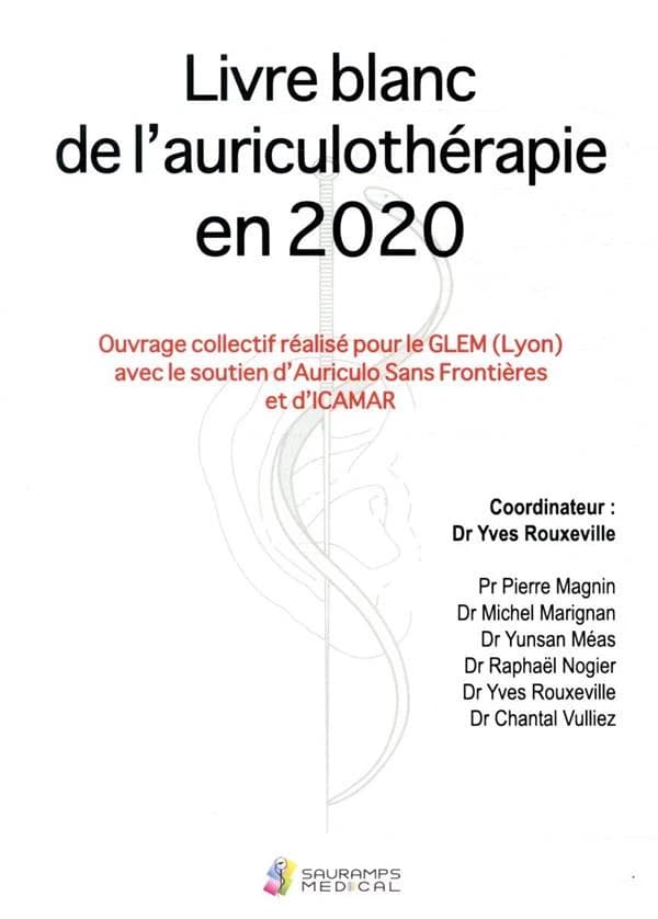 Livre blanc de l'auriculothérapie en 2020...