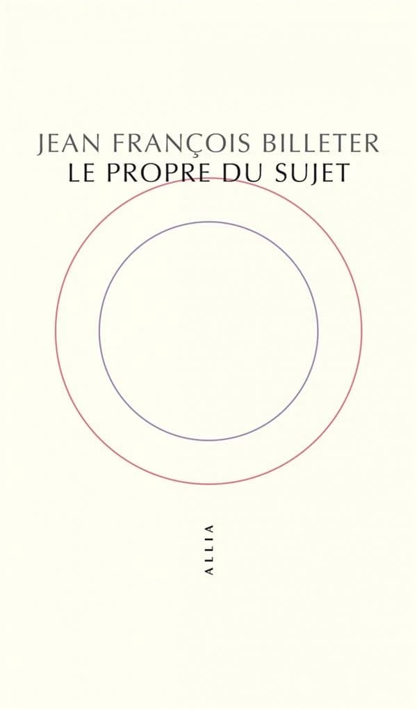 Le propre du sujet