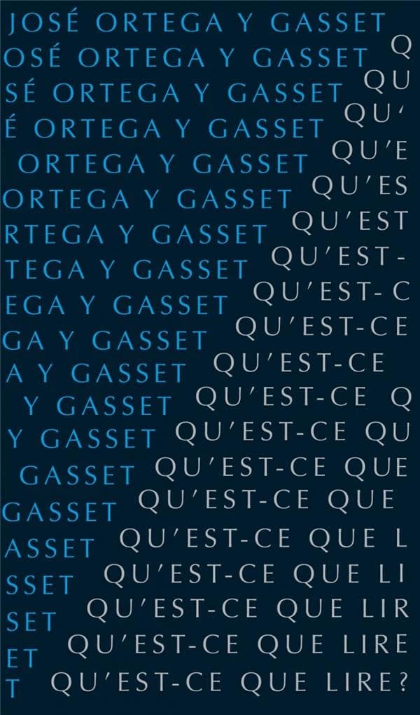 Qu'est-ce que lire ?