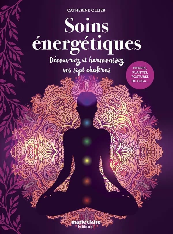 Soins énergétiques : harmonisez vos sept chakras : pierres, plantes, postures de yoga