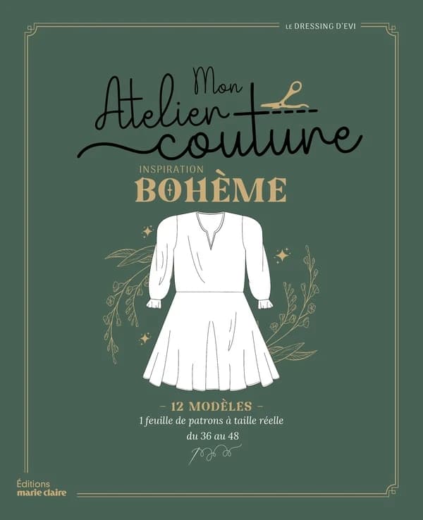 Mon atelier couture : inspiration bohème