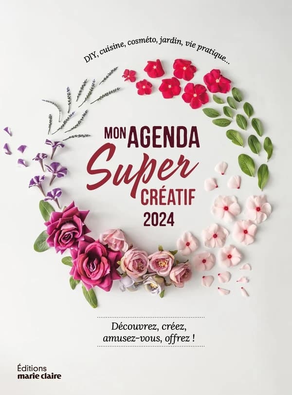 Mon agenda super créatif (édition 2024)