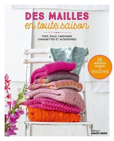Des mailles en toute saison : tops, pulls, cardigans, chaussettes et accessoires
