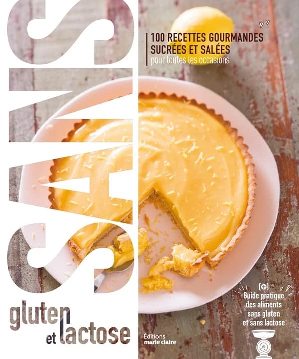 Sans gluten et sans lactose : 100 recettes gourmandes sucrées et salées pour toutes les occasions