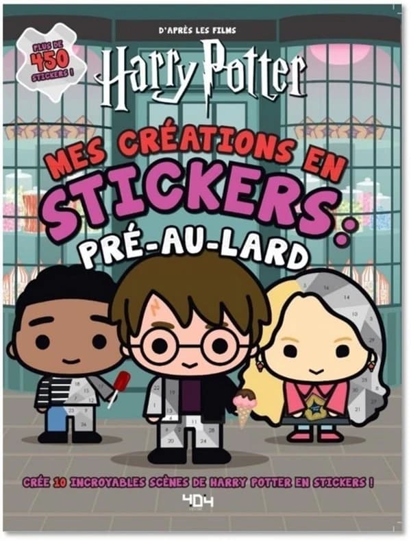 Mes créations en stickers : pré-au-lard : d'après les films Harry Potter : [Autocollant]