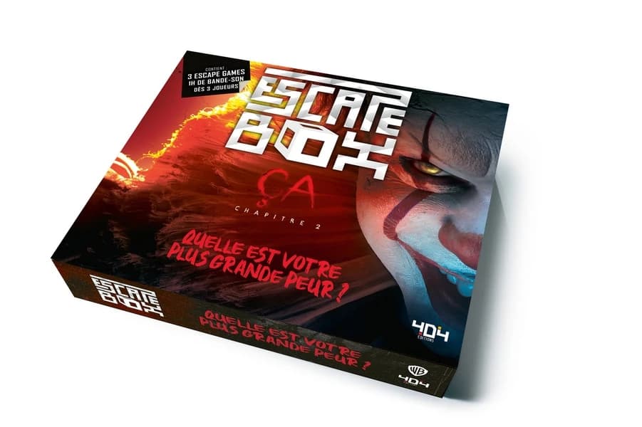 Escape box : ça : quelle est votre plus grande peur ?