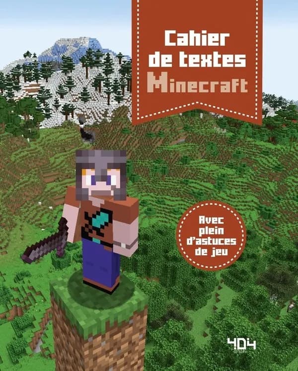 Minecraft : agenda de textes (édition 2022