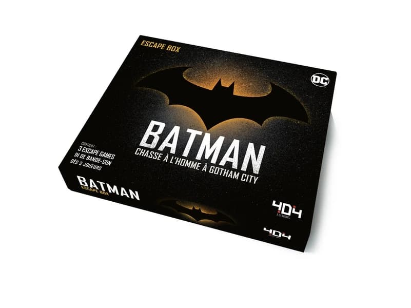 Escape box : Batman : chasse à l'homme à Gotam City