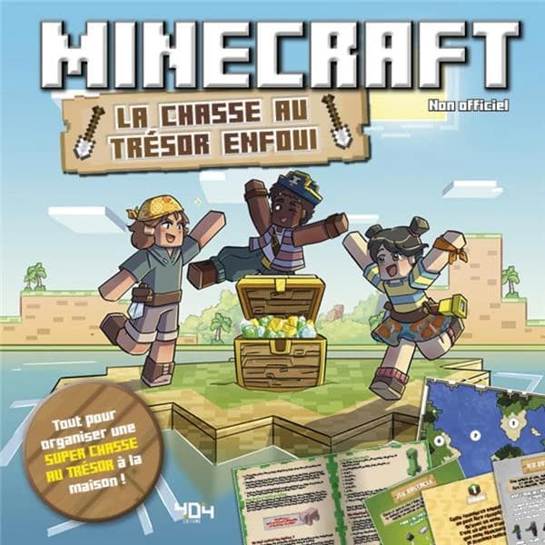 Minecraft : La chasse au trésor enfoui