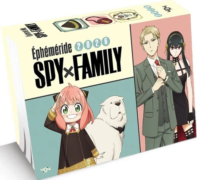 Spy x family : Éphéméride (édition 2026)