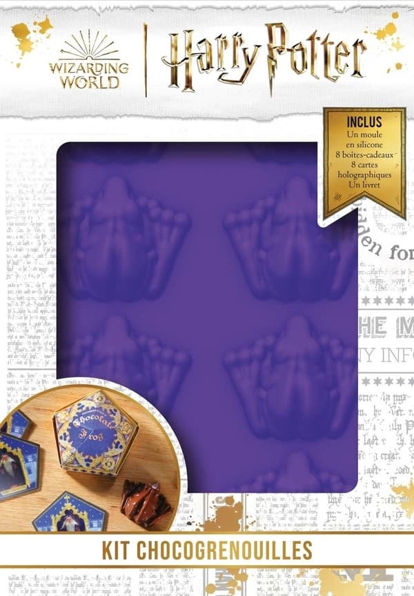 Harry Potter : Kit de pâtisserie et moules Chocogrenouilles