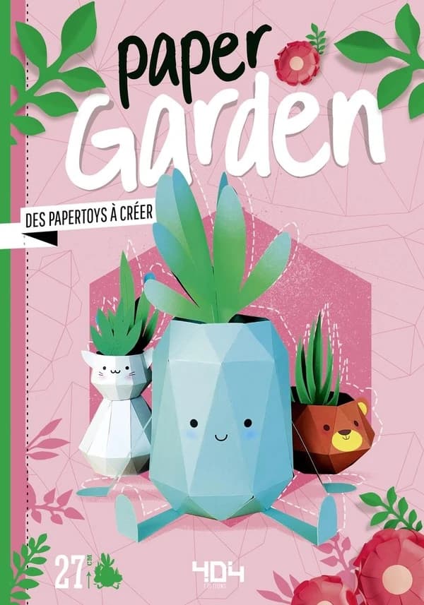 Des papertoys à créer : Paper Garden