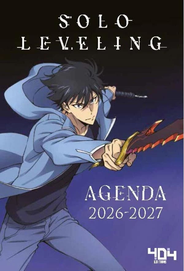 Agenda Solo Leveling (édition 2026
